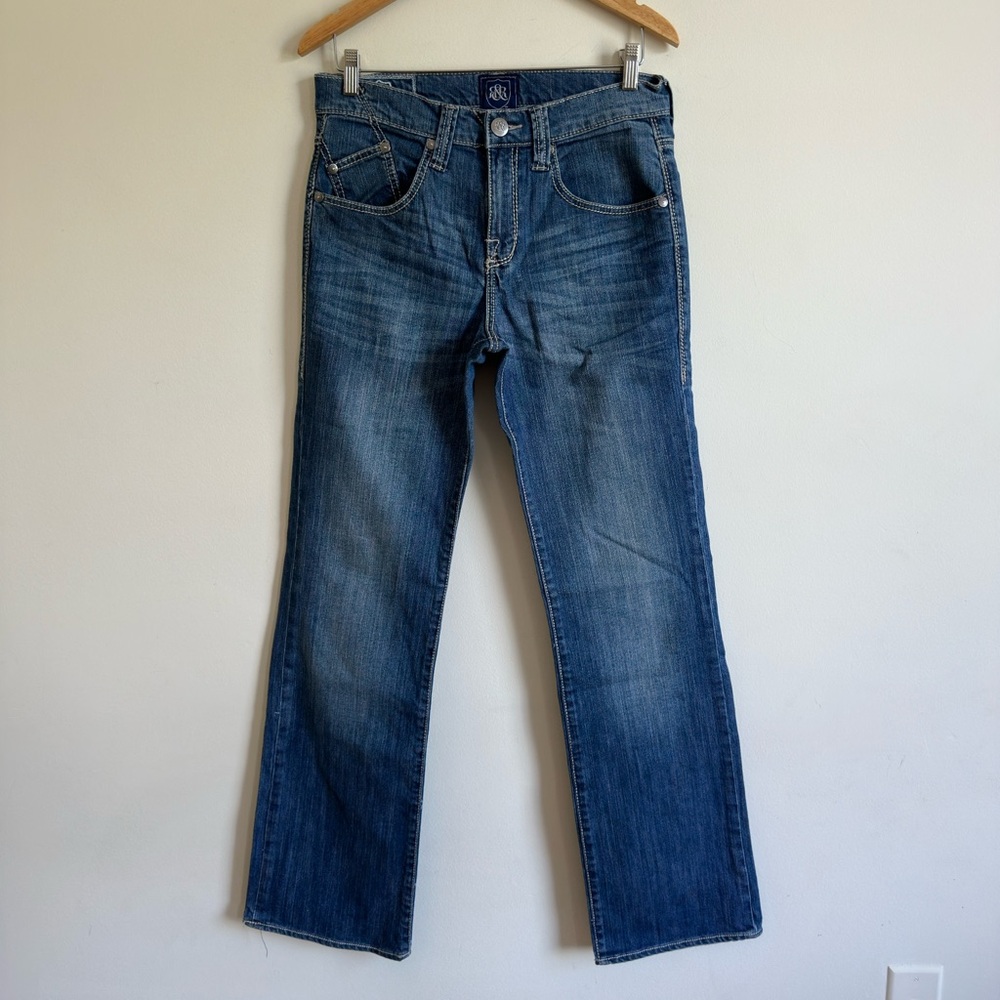 Rock & Republic || men’s straight blue jeans size 32X34 tall